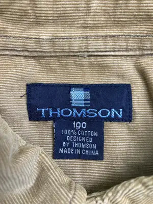 THOMSON/シャツ/ブラウス/トップス/ベージュ/100