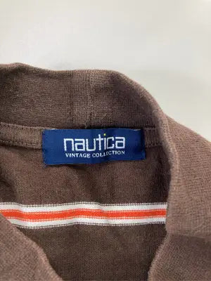 NAUTICA/ノーティカ/Tシャツ/カットソー/トップス/ブラウン/S