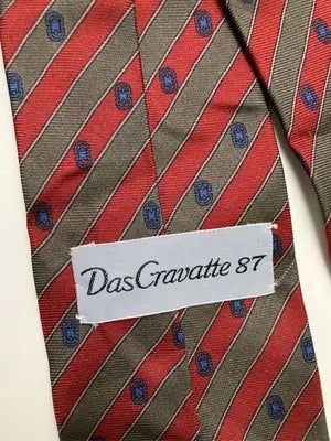 Das Cravatte87/ネクタイ/ファッション雑貨/レッド