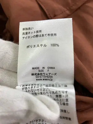 w closet/ダブルクローゼット/シャツ/ブラウス/トップス/ブラウン/F
