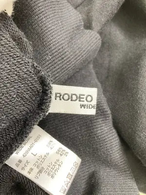 RODEO CROWNS/ロデオクラウンズ/パーカー/トップス/ブラック/L