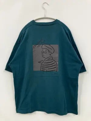 a.v.v/アーヴェヴェ/Tシャツ/カットソー/トップス/グリーン/M