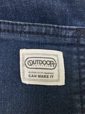 OUTDOOR PRODUCTS/デニムパンツ/パンツ/ネイビー/L