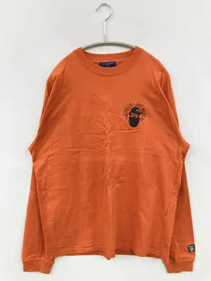 BACK NUMBER/バックナンバー/Tシャツ/カットソー/トップス/オレンジ/L