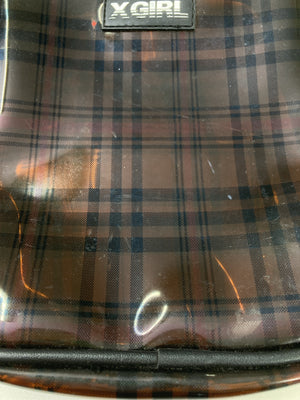 X-GIRL/エックスガール/ショルダーバッグ/バッグ/ブラウン