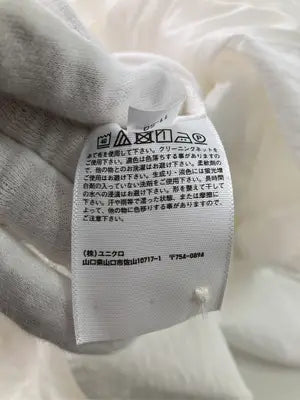 UNIQLO/ユニクロ/シャツワンピース/ワンピース/ドレス/ホワイト/S