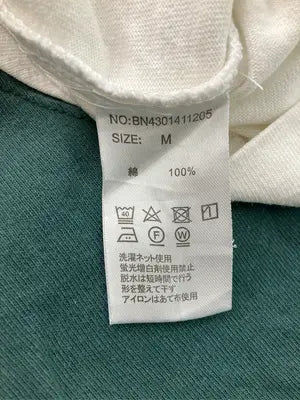 BACK NUMBER/バックナンバー/Tシャツ/カットソー/トップス/ホワイト/M