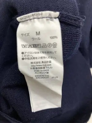 無印良品/ムジルシリョウヒン/ニット/セーター/トップス/ネイビー/M