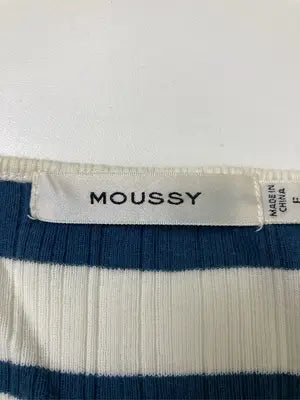 MOUSSY/マウジー/Tシャツ/カットソー/トップス/ホワイト/F