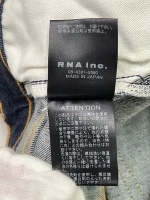 RNA/アールエヌエー/デニムパンツ/パンツ/ネイビー/4