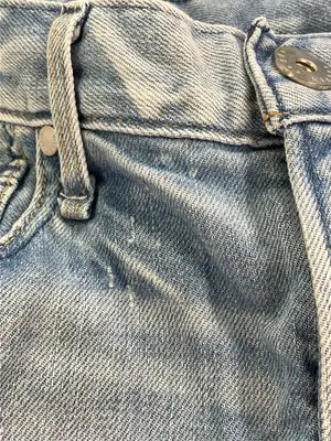 upper hights/デニムパンツ/パンツ/スカイブルー/24