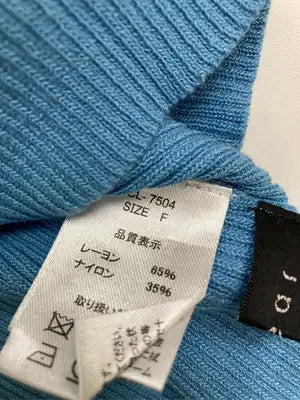 clear/クリア/ニット/セーター/トップス/スカイブルー/F