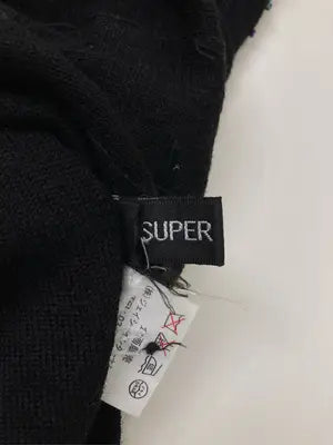 SUPER BEAUTY/Tシャツ/カットソー/トップス/ブラック/M