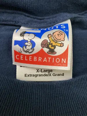 PEANUTS/ピーナッツ/Tシャツ/カットソー/トップス/ブラック/XL