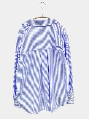ZARA/ザラ/シャツ/ブラウス/トップス/ブルー/USA S