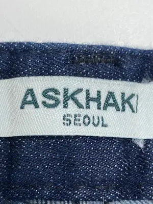 ASKHAKI/デニムパンツ/パンツ/ネイビー/M
