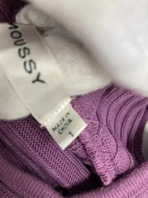 MOUSSY/マウジー/タンクトップ/トップス/パープル/1