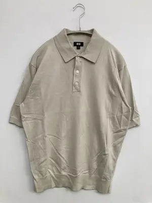 UNIQLO/ユニクロ/ポロシャツ/トップス/ベージュ/S