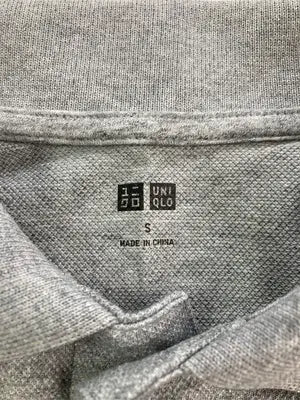 UNIQLO/ユニクロ/ポロシャツ/トップス/グレー/S