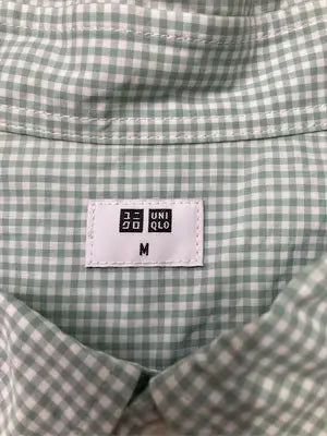 UNIQLO/ユニクロ/シャツ/ブラウス/トップス/ライトグリーン/M