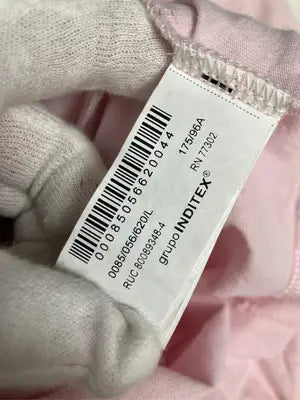ZARA/ザラ/Tシャツ/カットソー/トップス/ピンク/USA L