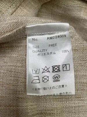 Alumu./ベスト/トップス/ベージュ/FREE