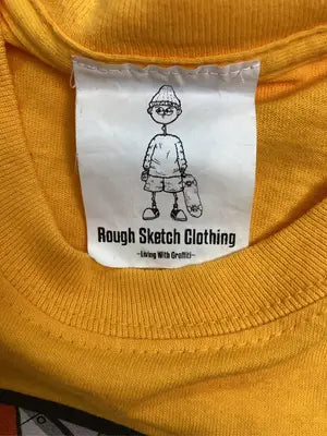 ROUGH SKETCH CLOTHING/Tシャツ/カットソー/トップス/イエロー