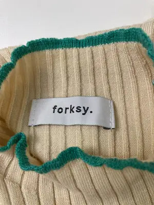 forksy./フォルクシー/ニット/セーター/トップス/アイボリー/F