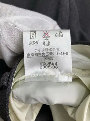 スラックス/パンツ/グレー/胴囲88cm　また下丈78cm