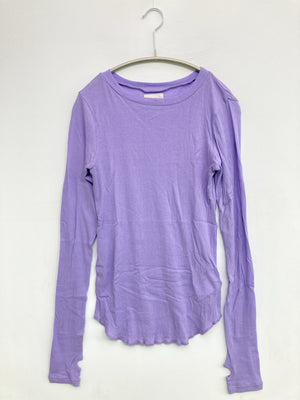 Ungrid/アングリッド/Tシャツ/カットソー/トップス/パープル/F