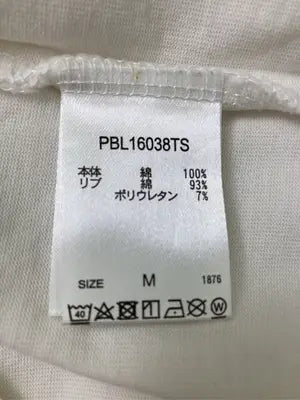 PAGEBOYLIM/ページボーイリム/Tシャツ/カットソー/トップス/ホワイト/M