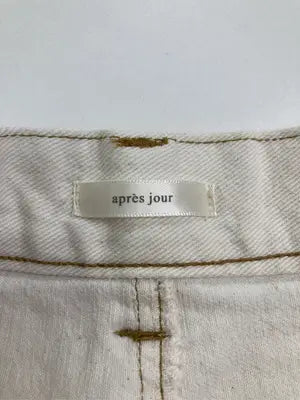 apres jour/アプレジュール/デニムパンツ/パンツ/ホワイト/M