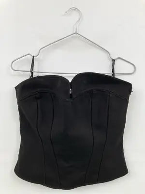 ZARA/ザラ/チューブトップ/トップス/ブラック/USA S