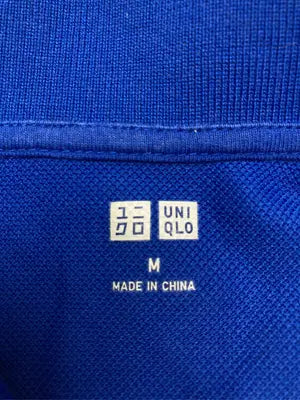 UNIQLO/ユニクロ/ポロシャツ/トップス/ブルー/M