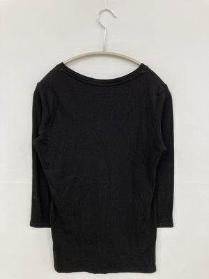 UNIQLO/ユニクロ/Tシャツ/カットソー/トップス/ブラック/M
