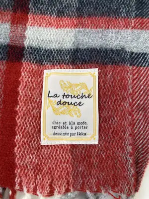 La touche douce/マフラー/ファッション雑貨/レッド
