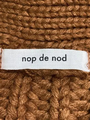 nop de nod/カーディガン/ボレロ/トップス/ブラウン/M