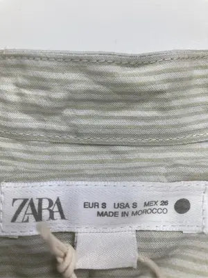 ZARA/ザラ/シャツ/ブラウス/トップス/ベージュ/S