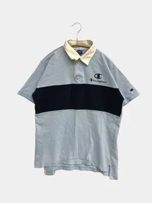 Champion/チャンピオン/ポロシャツ/トップス/スカイブルー/S
