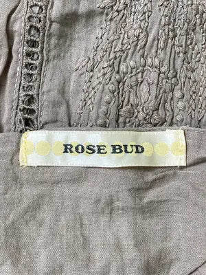 ROSE BUD/ローズバッド/チュニック/ワンピース/ドレス/ブラウン