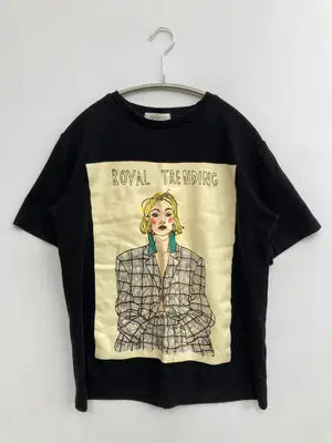 ANDJ/アンドジェイ/Tシャツ/カットソー/トップス/ブラック