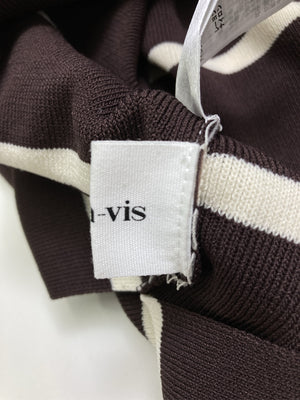 vis-a-vis/ヴィザヴィ/カーディガン/ボレロ/トップス/ブラウン/F