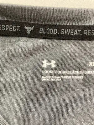UNDER ARMOUR/アンダーアーマー/Tシャツ/カットソー/トップス/グレー/XL