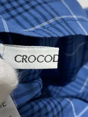 CROCODILE CODE/シャツ/ブラウス/トップス/ブルー/L