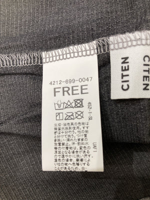 CITEN/シテン/Tシャツ/カットソー/トップス/グレー/FREE