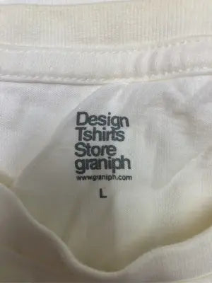 Design Tshirts Store graniph/デザインティーシャツストアーグラニフ/Tシャツ/カットソー/トップス/アイボリー/L