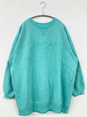 CHEROKEE/チェロキー/スウェット/トップス/スカイブルー/18W/20W　1X