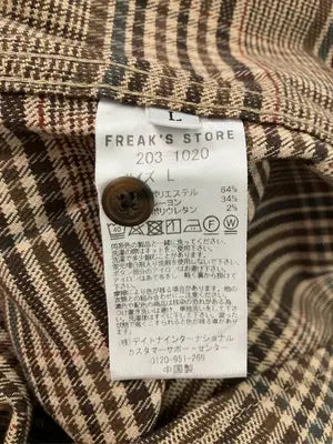 FREAK'S STORE/フリークスストア/シャツ/ブラウス/トップス/ブラウン/L