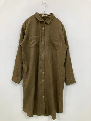 HEART MARKET/ハートマーケット/シャツワンピース/ワンピース/ドレス/カーキ/F