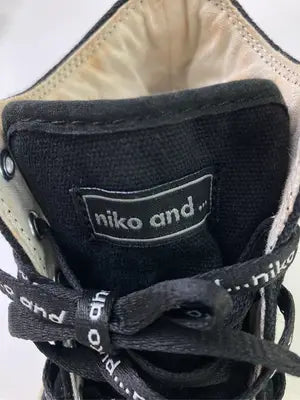 niko and .../ニコアンド/スニーカー/シューズ/ブラック/M